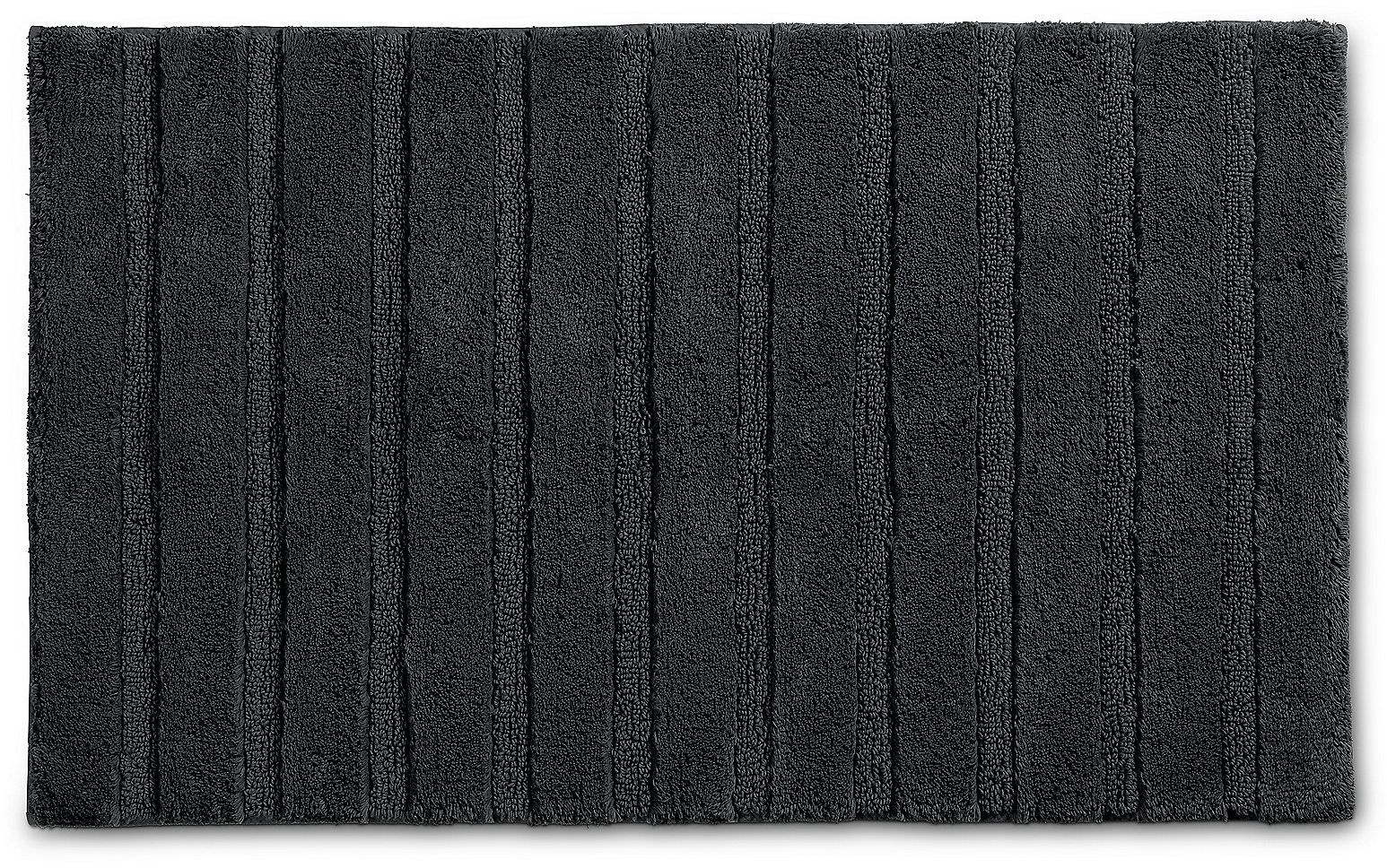 Kela Megan Badteppich 120x70 cm rechteckig schwarz 24715