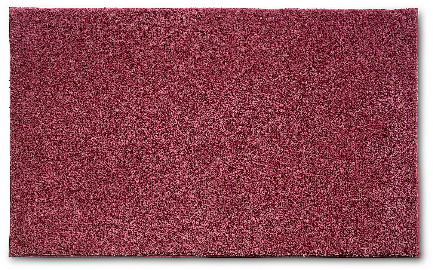 Kela Maja Badteppich 100x60 cm rechteckig rot 23578