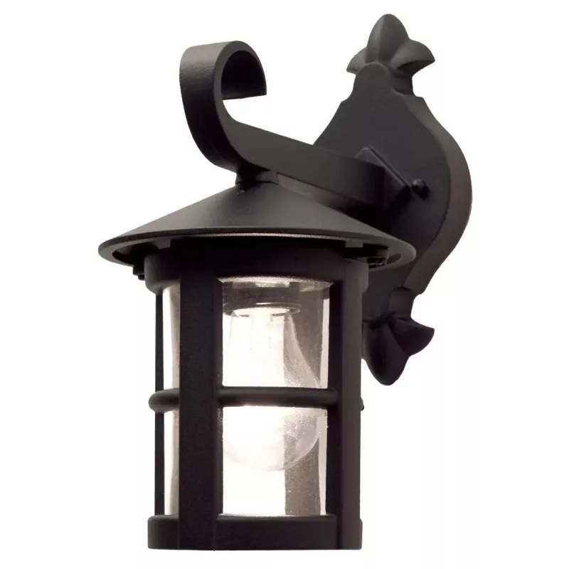 Elstead Lighting Hereford Außenwandleuchte 1x60 W schwarz BL21-BLACK-E27