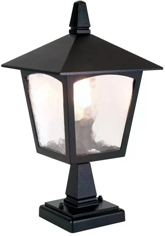 Elstead Lighting York Stehleuchte für den Außenbereich 1x60 W schwarz BL7-BLACK