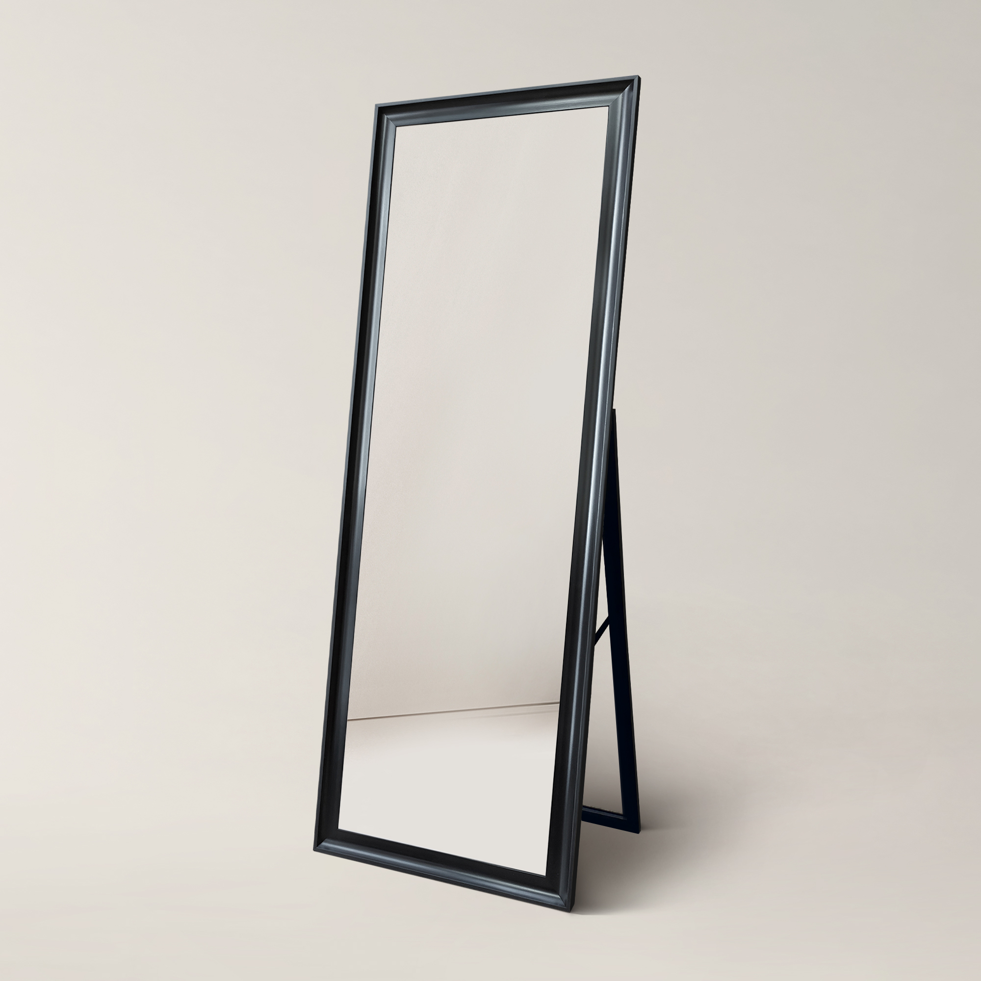 Ars Longa Oslo Spiegel 58.4x168.4 cm rechteckig schwarz LS-OSLO50160-C