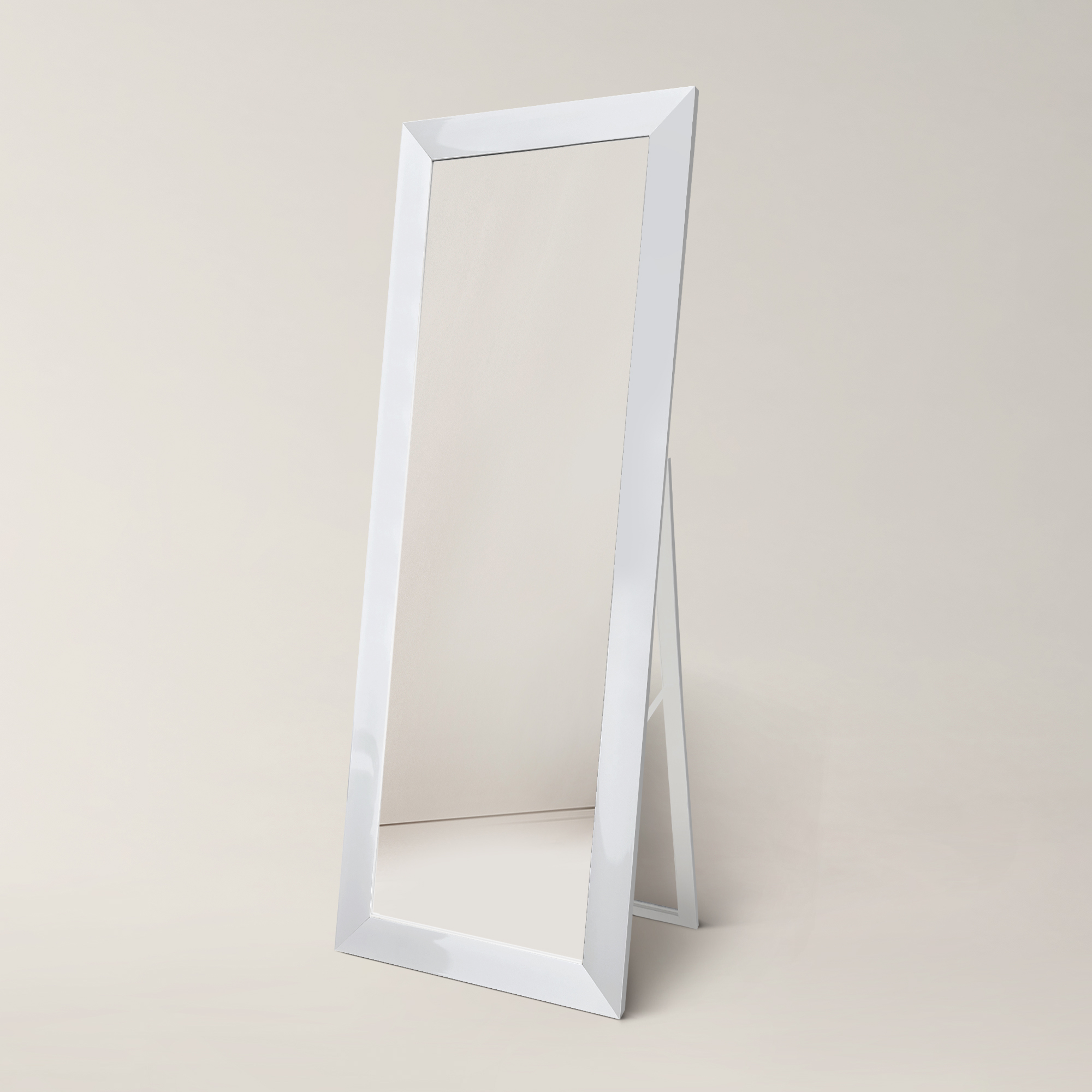 Ars Longa Milano Spiegel 64.6x174.6 cm rechteckig weiß LS-MILANO50160-B