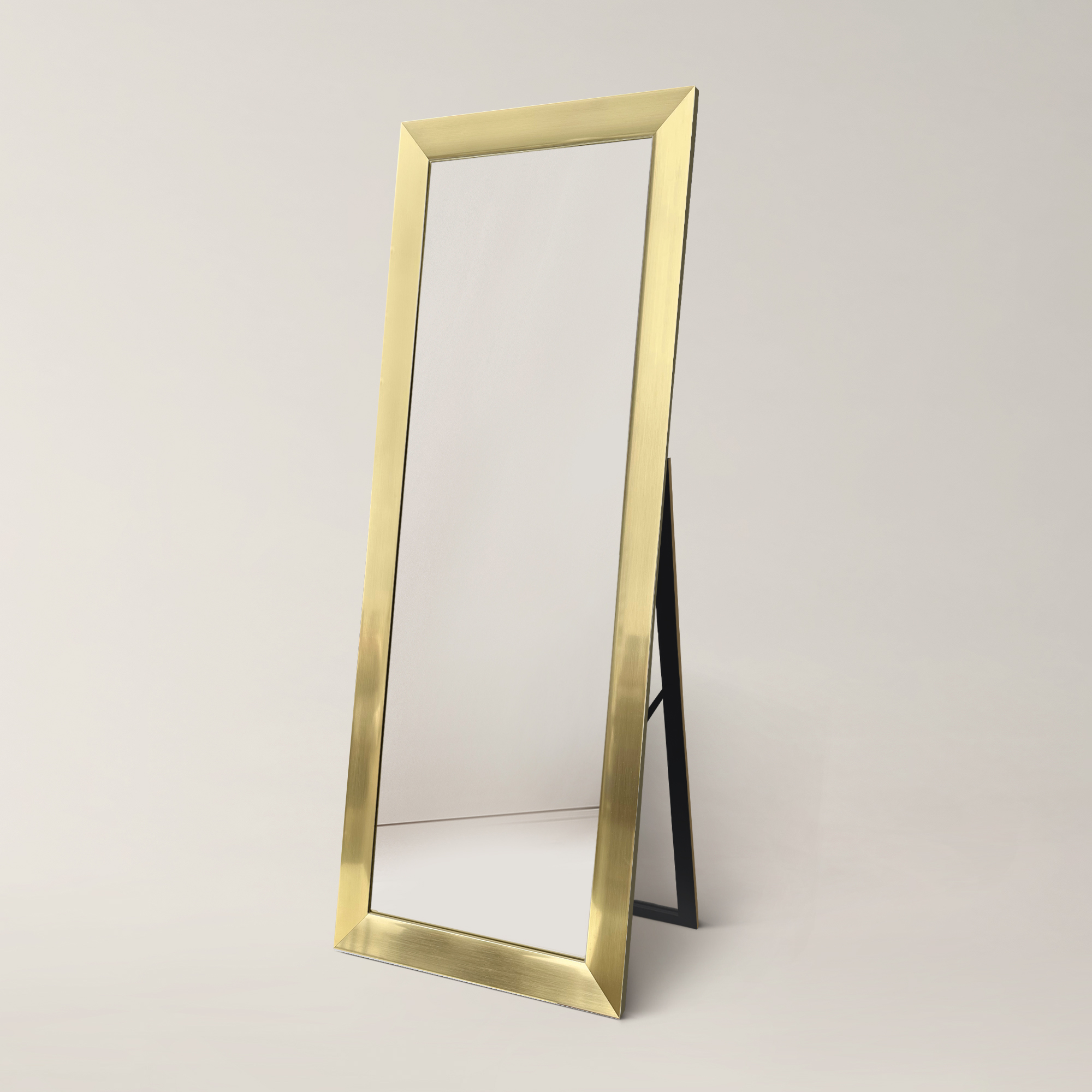 Ars Longa Milano Spiegel 64.6x174.6 cm rechteckig gold LS-MILANO50160-ZS