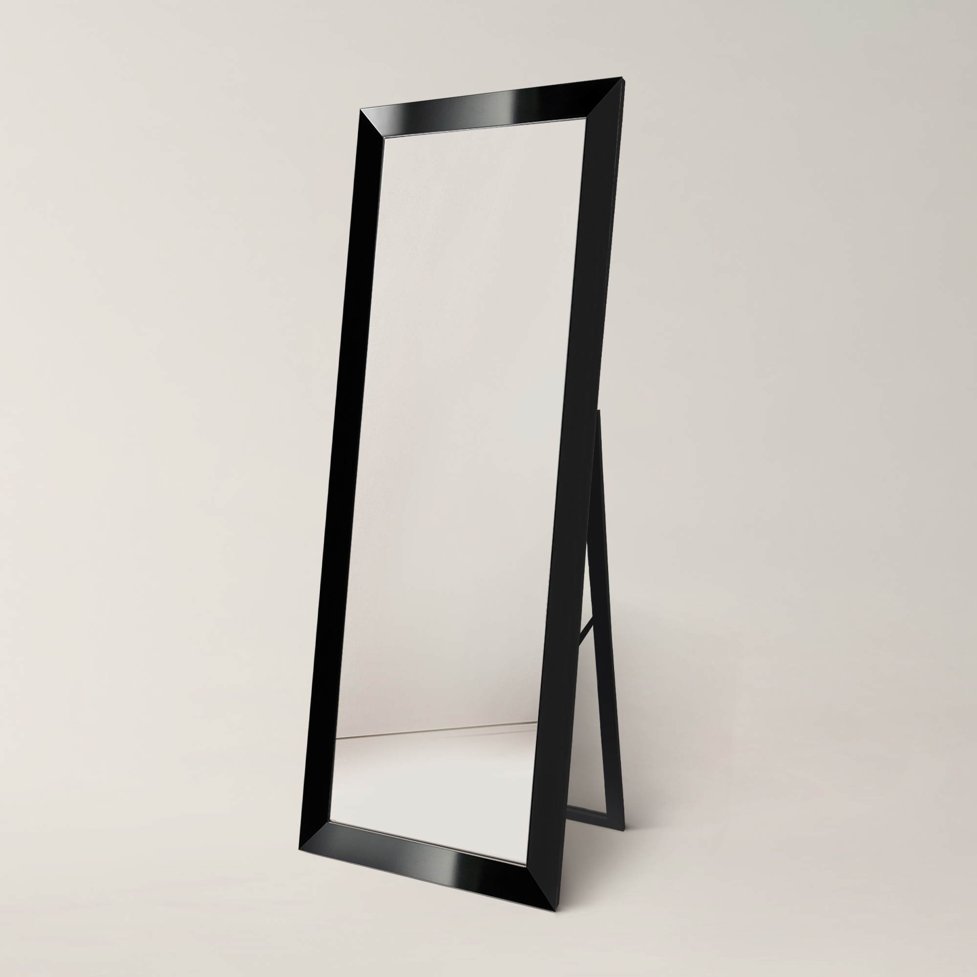 Ars Longa Milano Spiegel 64.6x174.6 cm rechteckig schwarz LS-MILANO50160-C