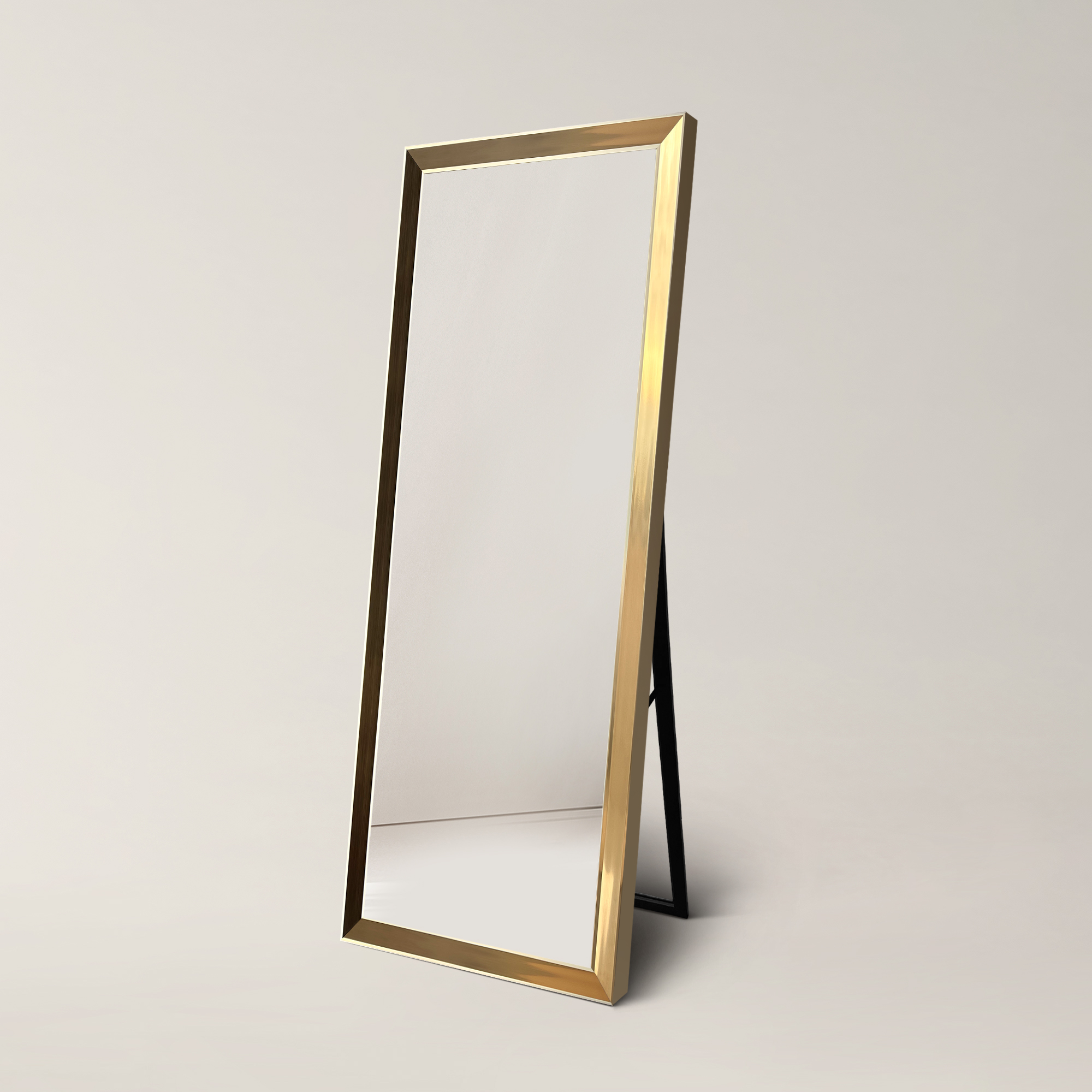 Ars Longa Alpi Spiegel 58.8x168.8 cm rechteckig gold LS-ALPI50160-Z