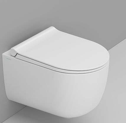 Set WC-Becken Ceramica Dolomite Mirto Round D474901, WC-Sitz Ceramica Dolomite S473301