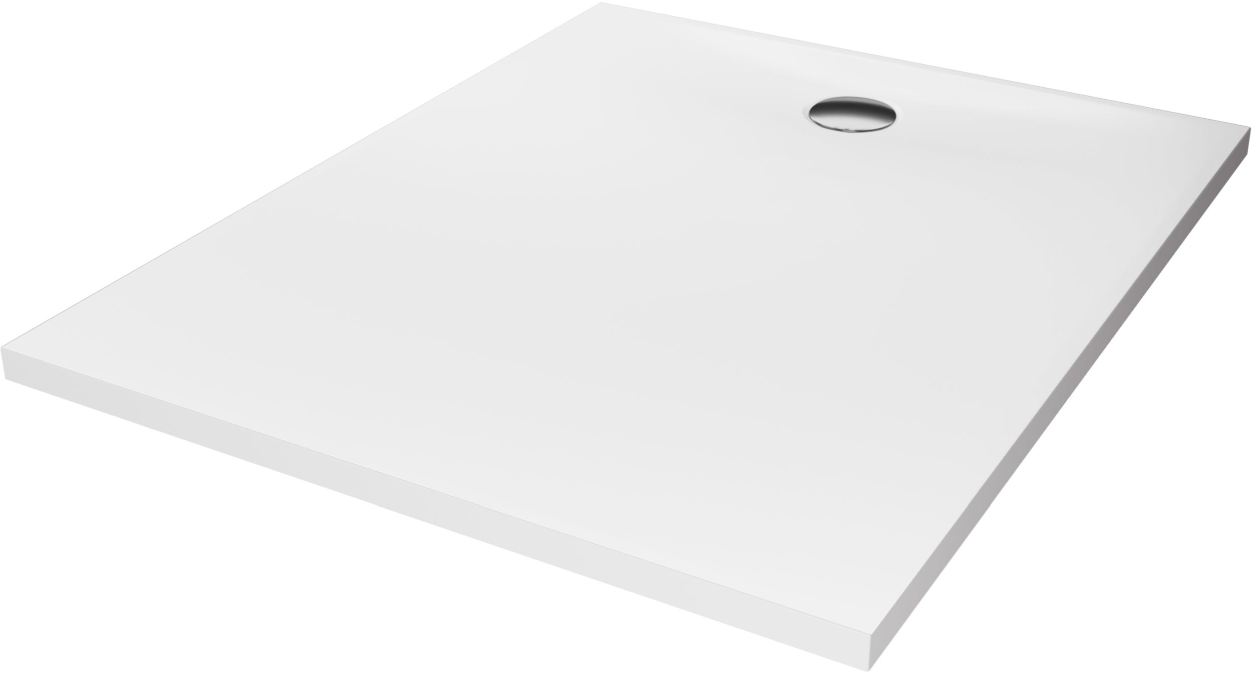 New Trendy Nex Rechteckige Duschwanne 100x80 cm weiß B-0457