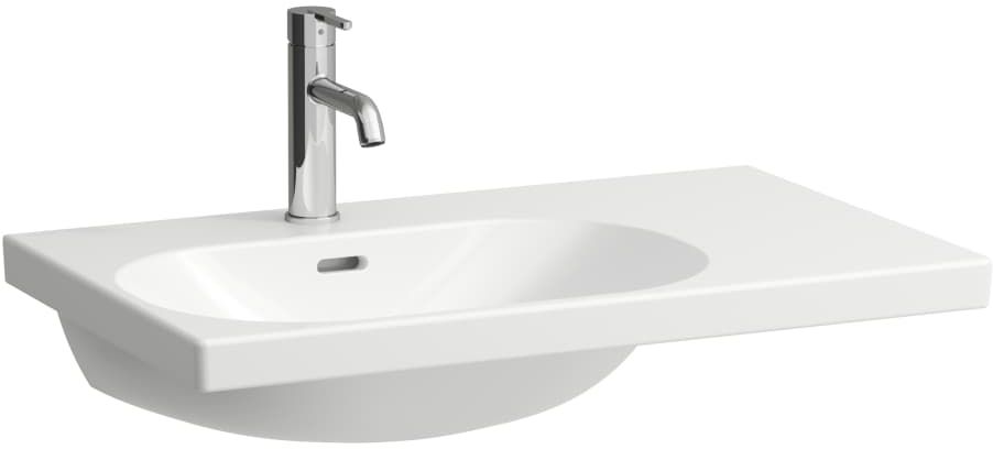 Laufen Lua Waschbecken 75x46 cm rechteckig Klassisch weiß glanz H8170860001091