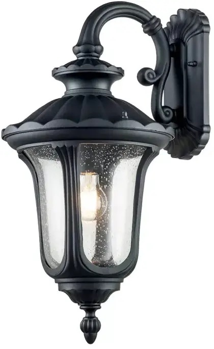 Elstead Lighting Chicago Außenwandleuchte 1x60 W schwarz CC2-M-BK