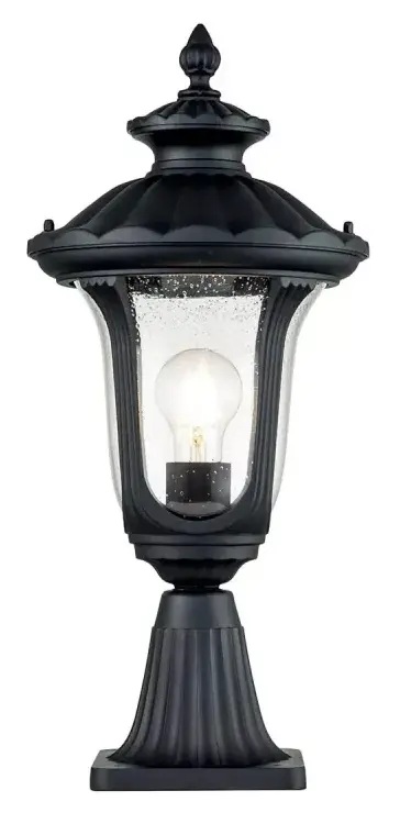 Elstead Lighting Chicago Stehleuchte für den Außenbereich 1x60 W schwarz CC3-S-BK