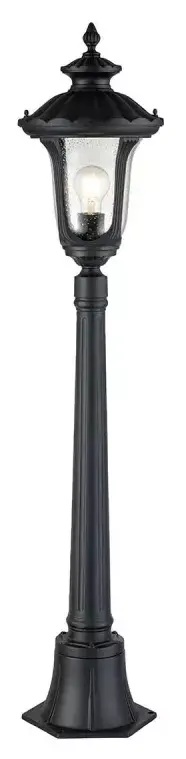 Elstead Lighting Chicago Stehleuchte für den Außenbereich 1x60 W schwarz CC4-S-BK
