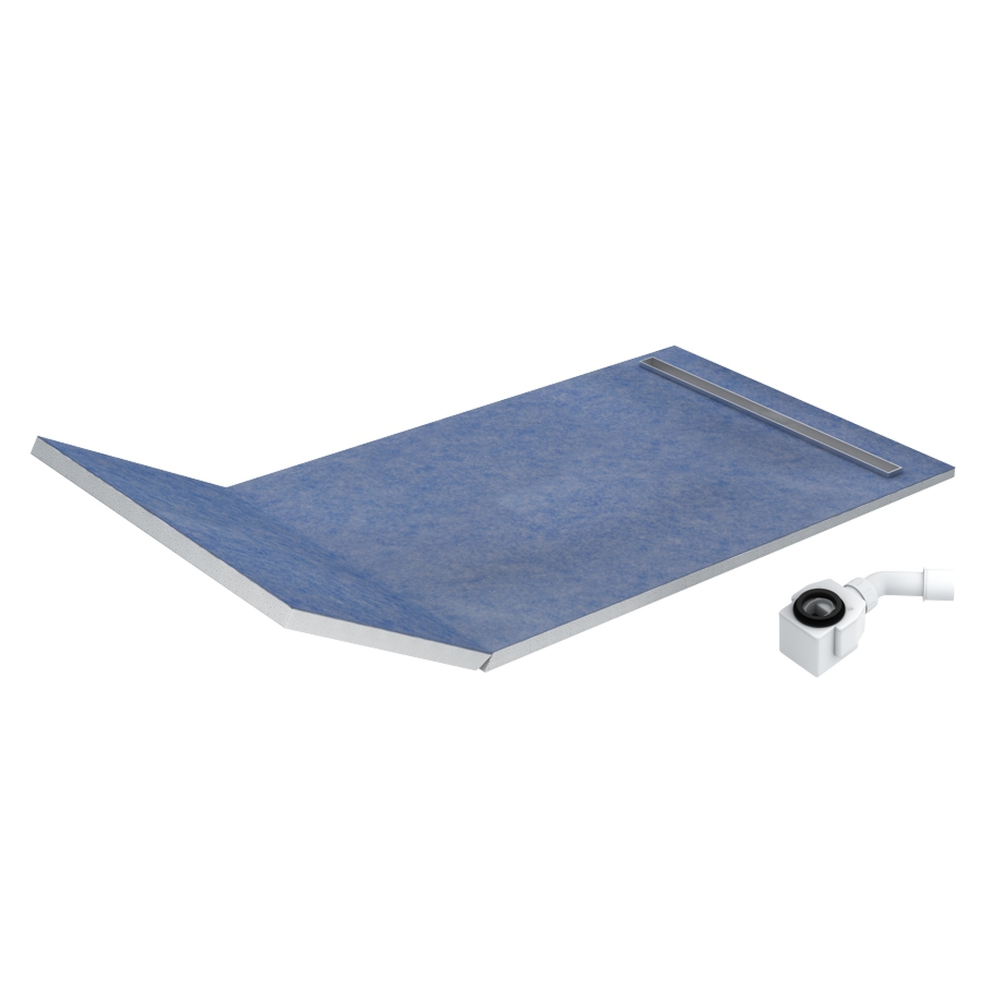 Schedline Slight Line S1 bodengleiche Duschwanne 180 cm 10ST.1S1-80180