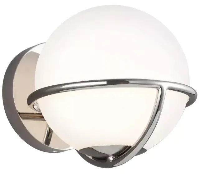 Elstead Lighting Apollo Wandleuchte 1x3 W nikel FE-APOLLO1-PN