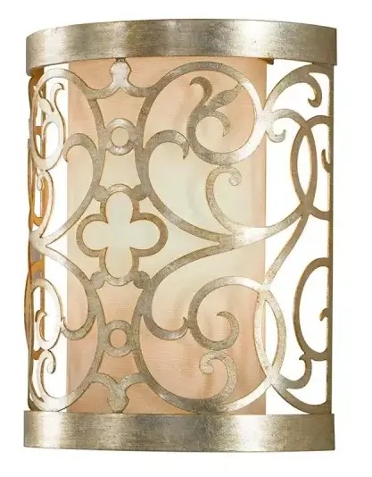 Elstead Lighting Arabesque Wandleuchte 1x60 W patina FE-ARABESQUE1