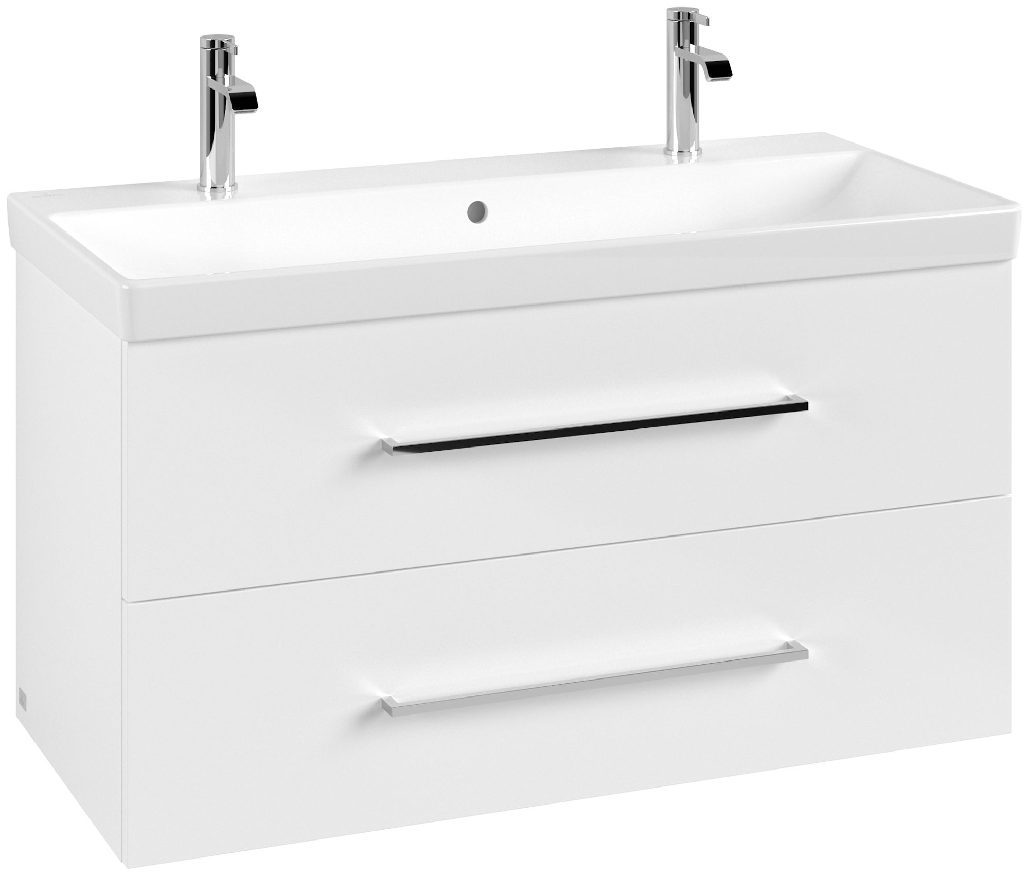 Villeroy & Boch Avento Badschrank 98x45.2x51.4 cm Unterschrank hängend weiß A89200VE