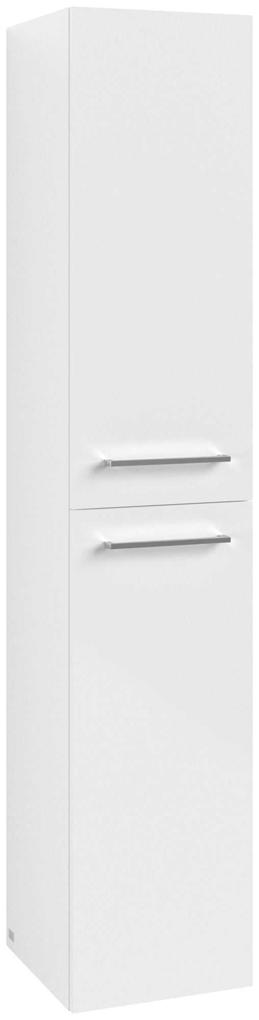 Villeroy & Boch Avento Badschrank 34.6x40.4x176 cm Seitenschrank hängend weiß A89400VE