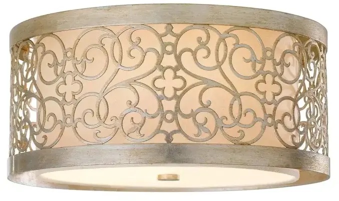 Elstead Lighting Arabesque Decke 2x40 W patina FE-ARABESQUE-F