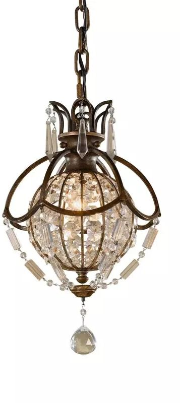 Elstead Lighting Bellini Pendelleuchte 1x60 W braun FE-BELLINI-P