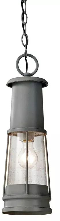 Elstead Lighting Chelsea Harbor Hängelampe für den Außenbereich 1x60 W grau FE-CHELSEAHBR8