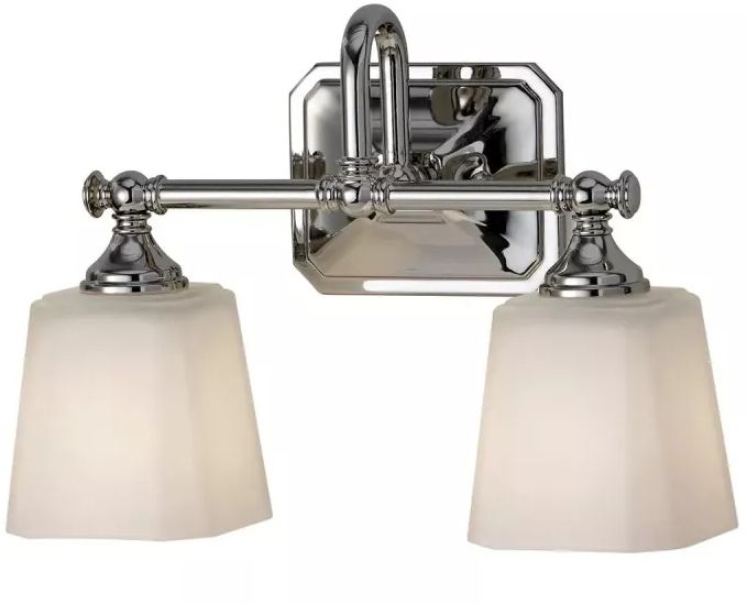 Elstead Lighting Concord Wandleuchte 2x3 W chrom FE-CONCORD2-BATH