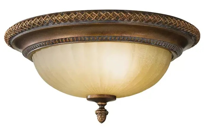 Elstead Lighting Kelham Hall Decke 2x60 W gold-braun FE-KELHAM-HALL-F