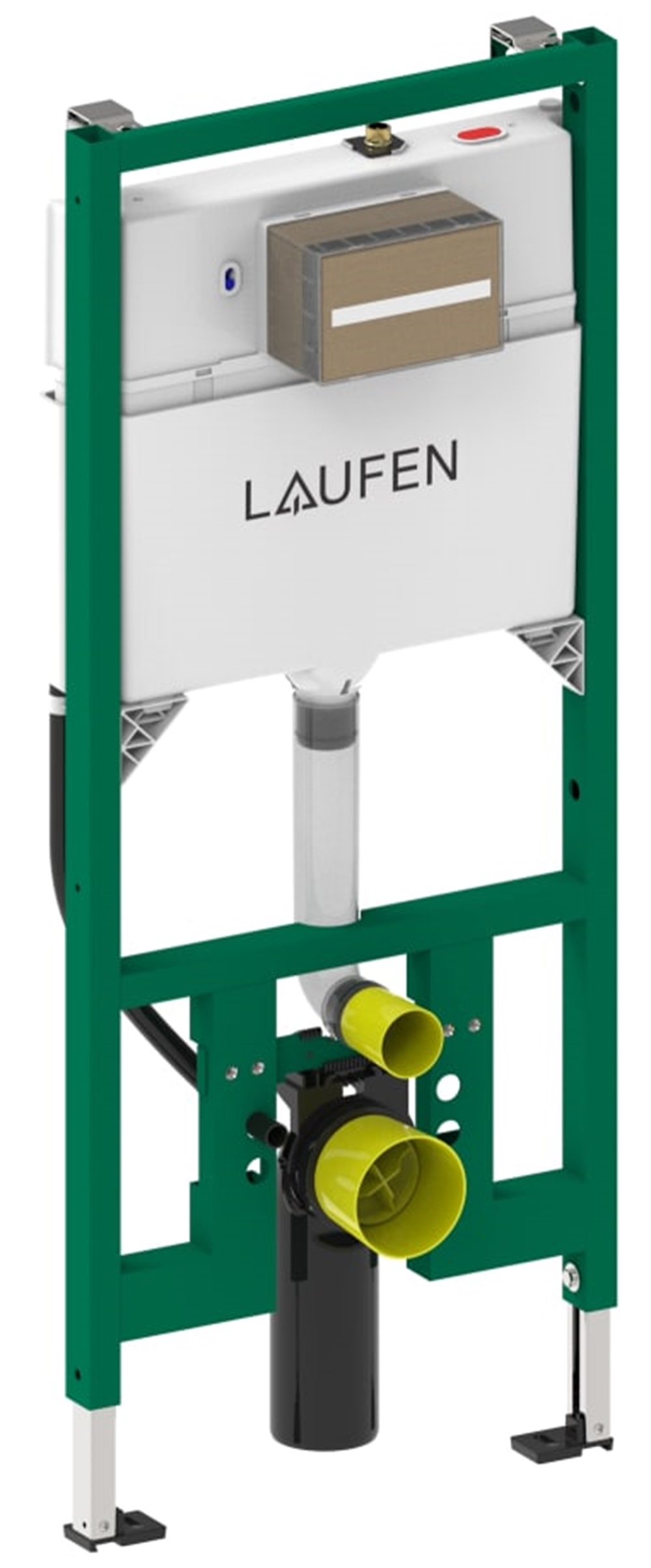 Laufen Ineolink Unterputzrahmen in der hängenden Schüssel H9201100000001