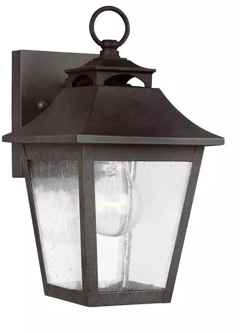 Elstead Lighting Galena Außenwandleuchte 1x60 W braun FE-GALENA2-S-SBL