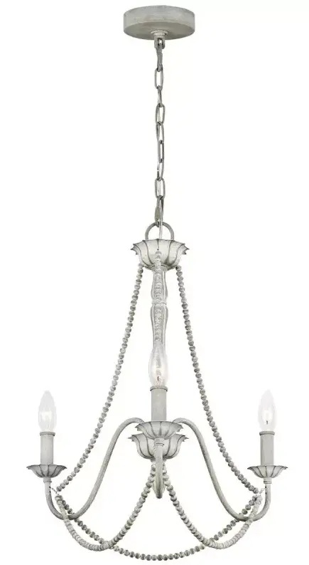 Elstead Lighting Maryville Pendelleuchte 3x60 W grau/aschfarben FE-MARYVILLE3