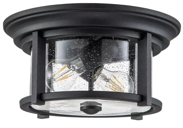 Elstead Lighting Merrill Deckenleuchte für den Außenbereich 1x60 W schwarz FE-MERRILL-F-BLK