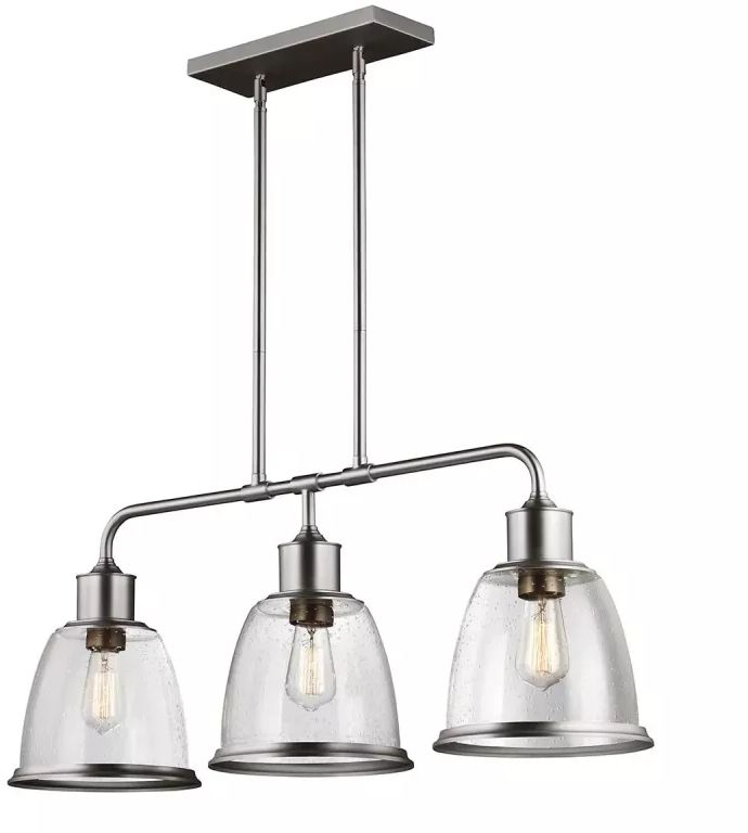 Elstead Lighting Hobson Deckenlampe 3x60 W nickel FE-HOBSON-3P-SN