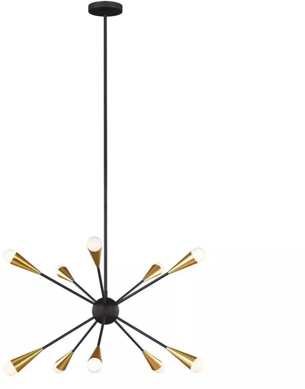 Elstead Lighting Jax Deckenlampe x3 W schwarz FE-JAX10-MB
