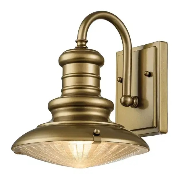 Elstead Lighting Redding Station Außenwandleuchte 1x60 W braun FE-REDDING2-S-PDB