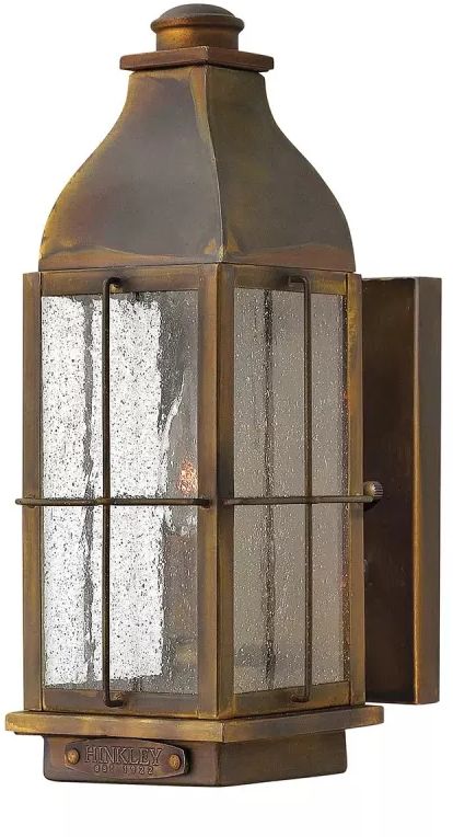 Elstead Lighting Bingham Außenwandleuchte 1x60 W braun HK-BINGHAM-S