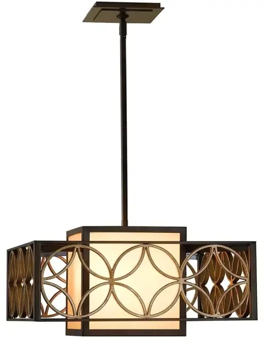 Elstead Lighting Remy Pendelleuchte 1x60 W gold-braun FE-REMY-P-B