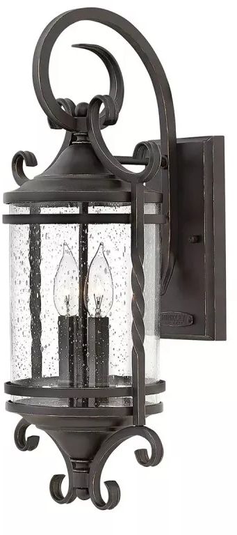 Elstead Lighting Casa Außenwandleuchte 2x40 W schwarz HK-CASA-M