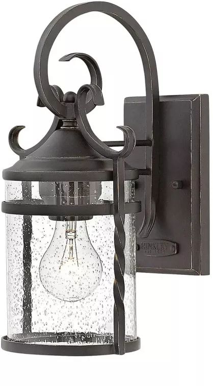 Elstead Lighting Casa Außenwandleuchte 1x60 W schwarz HK-CASA-S