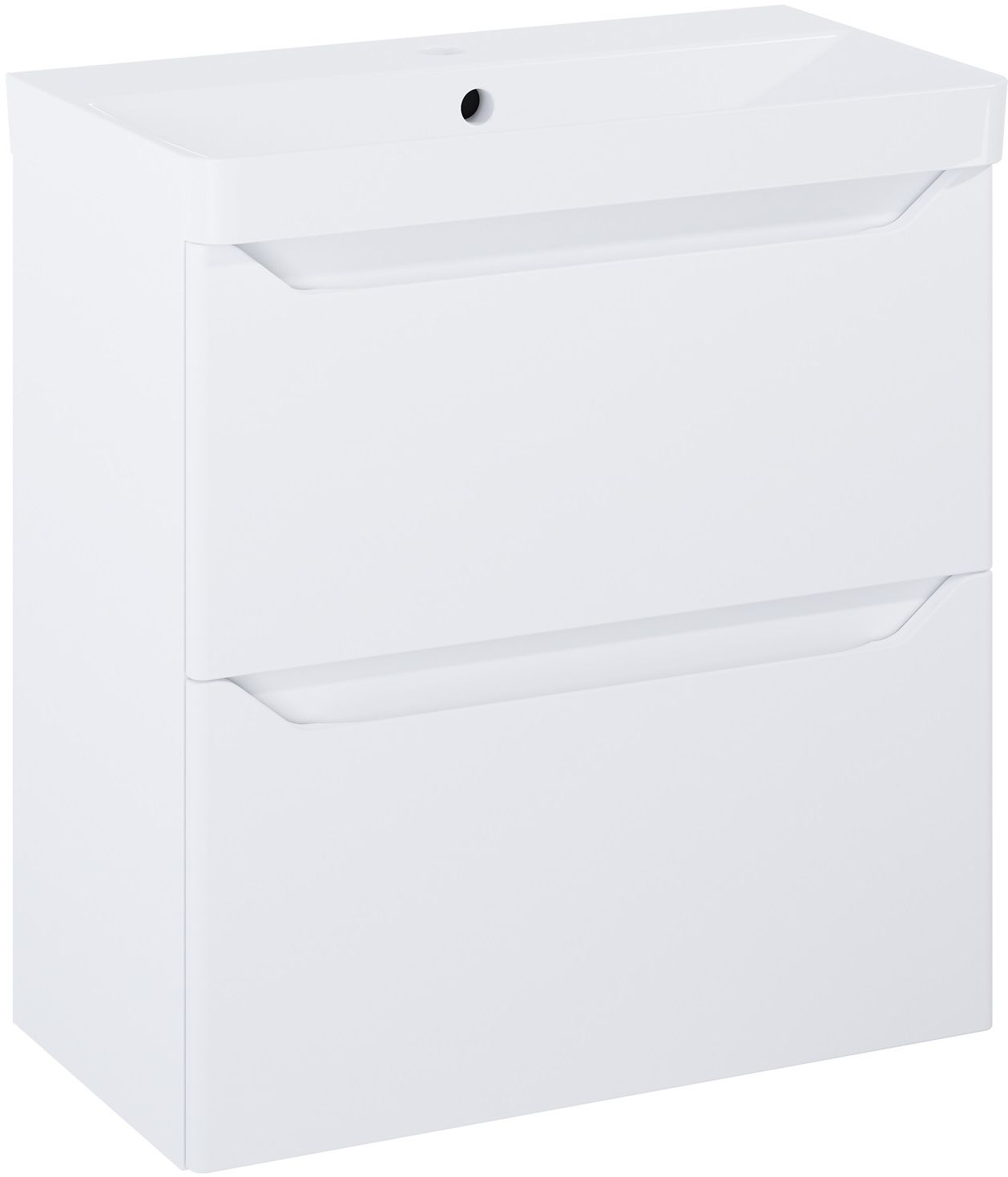 Elita Helo Waschtisch mit Unterschrank 60.8 cm weiß RE020600205290