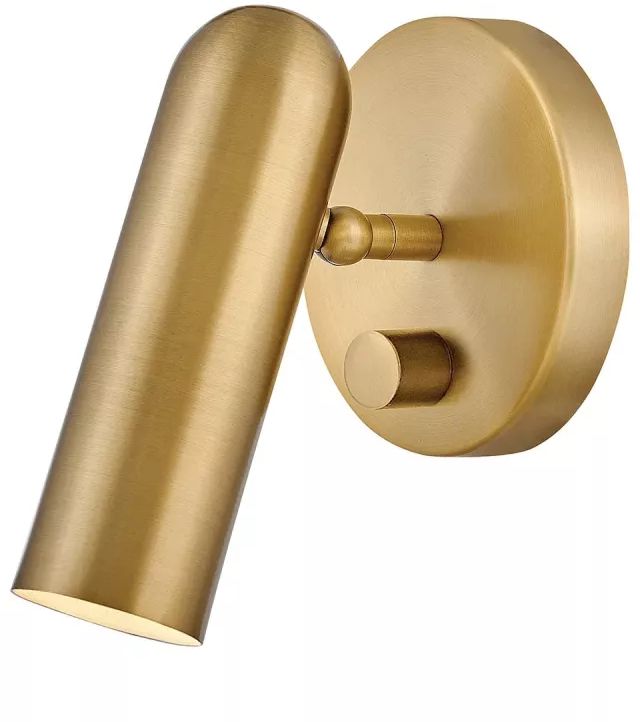 Elstead Lighting Dax Wandleuchte 1x8 W messing HK-DAX1-HB