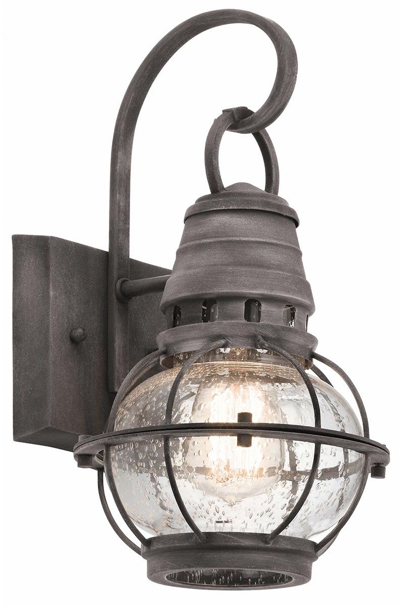 Elstead Lighting Bridge Point Außenwandleuchte 1x60 W grau KL-BRIDGEPOINT-S