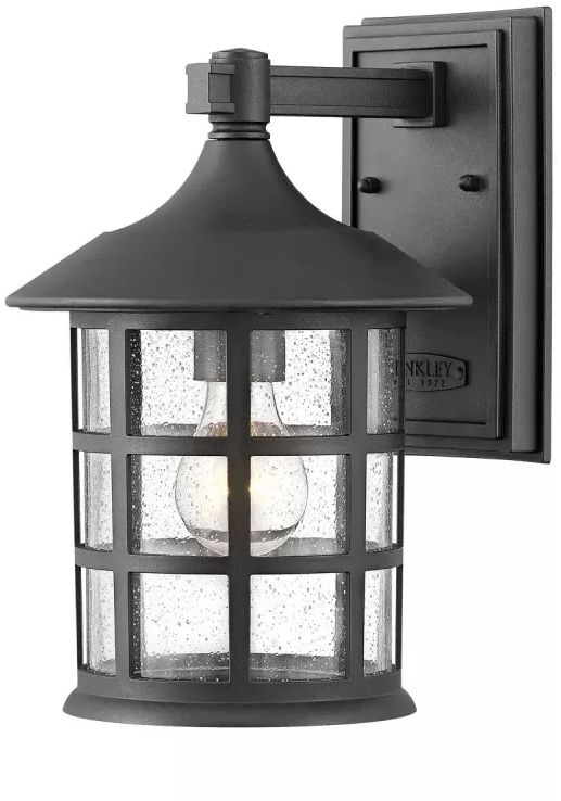 Elstead Lighting Freeport Außenwandleuchte 1x40 W schwarz HK-FREEPORT2-M-TBK