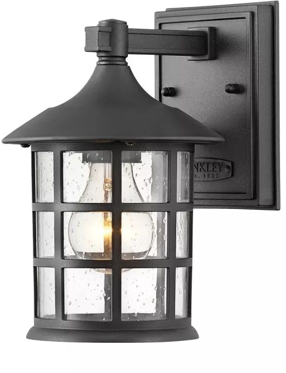 Elstead Lighting Freeport Außenwandleuchte 1x40 W schwarz HK-FREEPORT2-S-TBK
