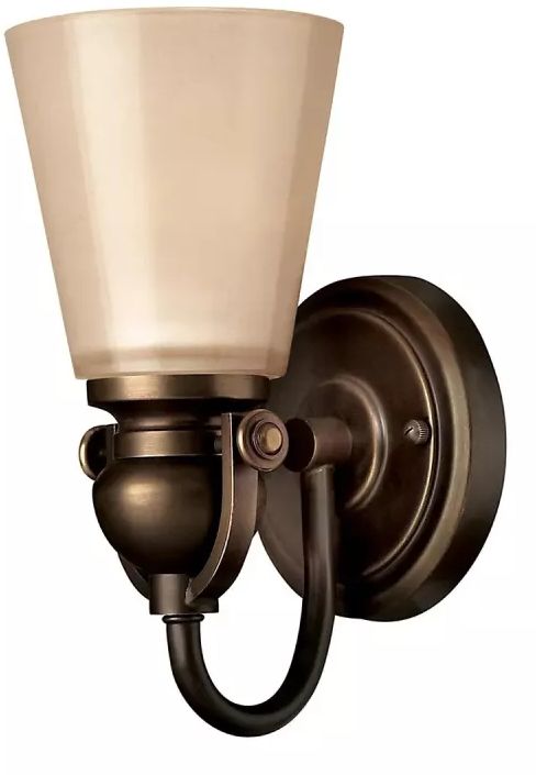 Elstead Lighting Mayflower Wandleuchte 1x60 W braun HK-MAYFLOWER1