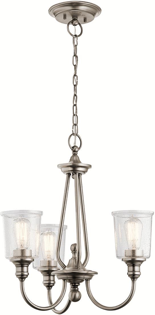 Elstead Lighting Waverly Pendelleuchte 3x60 W KL-WAVERLY3-CLP
