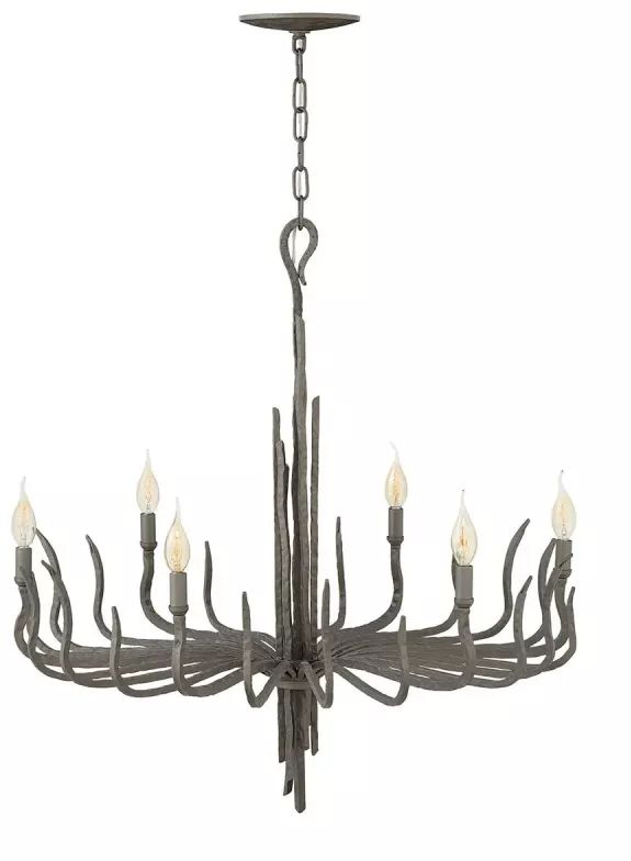 Elstead Lighting Spyre Pendelleuchte 6x60 W braun HK-SPYRE6C-MMB