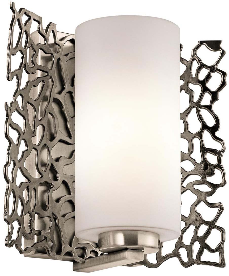 Elstead Lighting Silver Coral Wandleuchte 1x60 W KL-SILVER-CORAL1