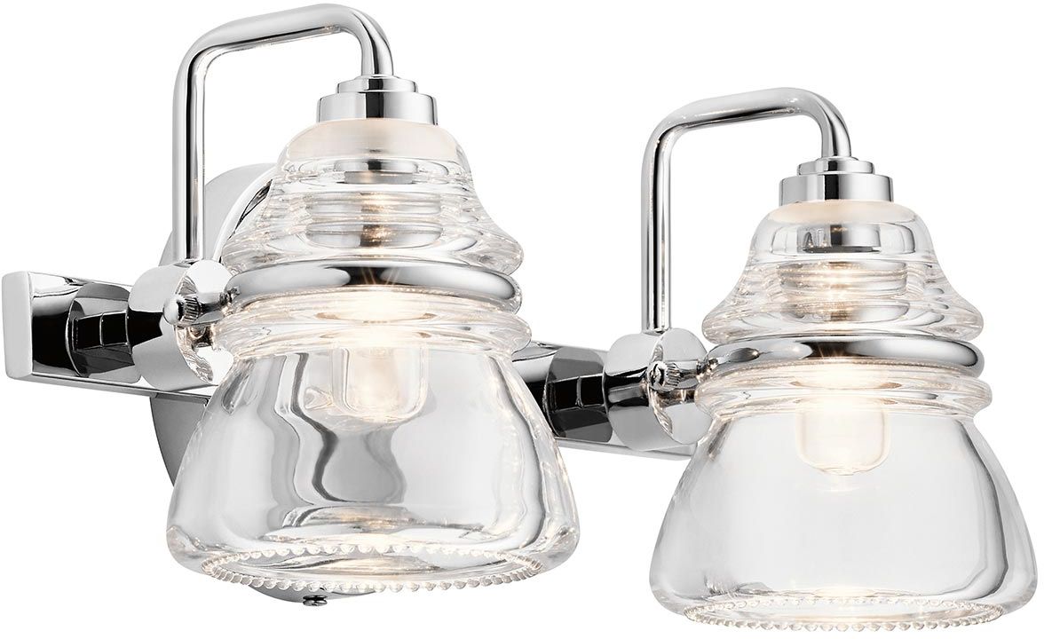 Elstead Lighting Talland Wandleuchte 2x3 W chrom KL-TALLAND2-PC-BATH