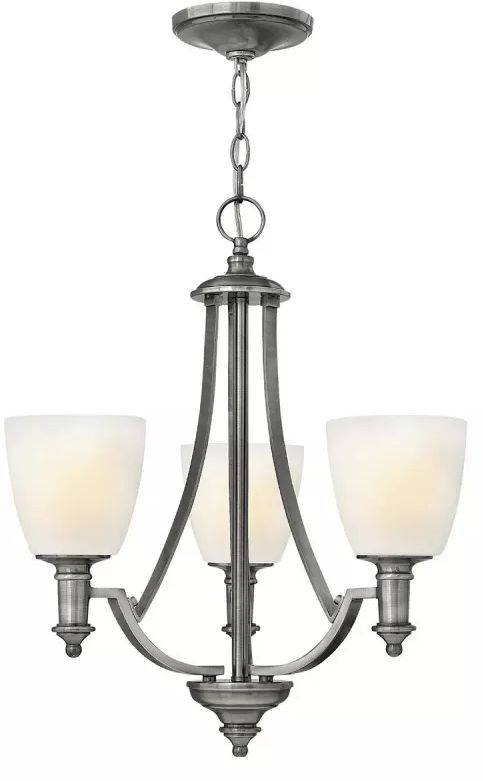 Elstead Lighting Truman Pendelleuchte 3x60 W nickel HK-TRUMAN3