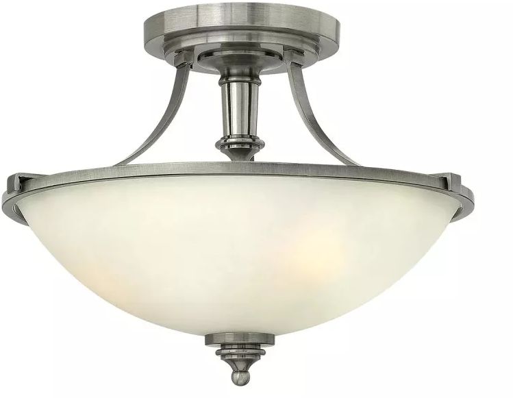 Elstead Lighting Truman Deckenlampe 3x60 W nickel HK-TRUMAN-SF