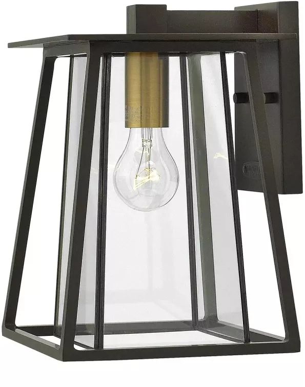 Elstead Lighting Walker Außenwandleuchte 1x60 W braun HK-WALKER2-M