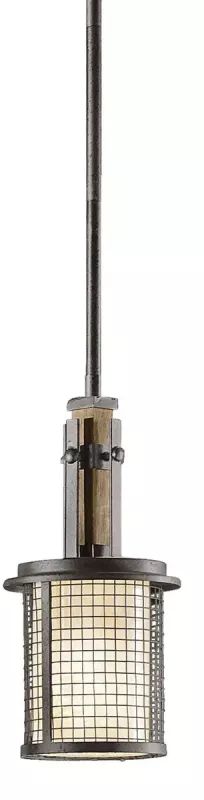 Elstead Lighting Ahrendale Pendelleuchte 1x60 W braun KL-AHRENDALE-MP